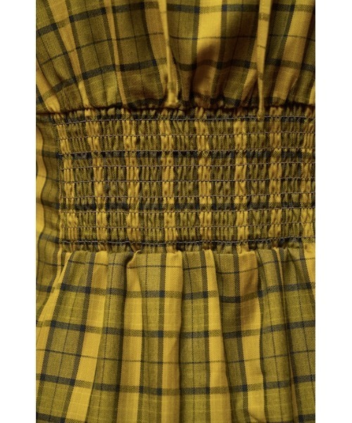 MISTREASS（ミストレアス）の「Multicolor Plaid Power Shoulder Dress（ワンピース・レディース・イエロー/ライトブルー・FREE）」の14枚目の写真