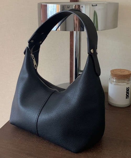 SETUP7(セットアップセブン)の「【SETUP7】PUレザーショルダーバッグ SCCH(ショルダーバッグ・レディース・ダークブラウン/ブラック/ホワイト/ブラウン・FREE)」の3枚目の写真