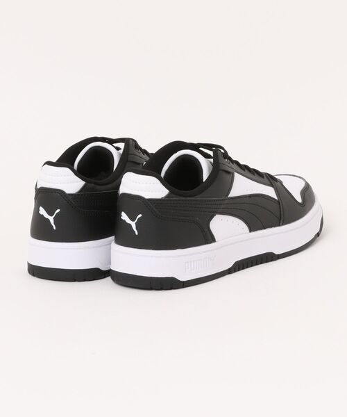 PUMA(プーマ)の「【PUMA】リバウンド スラム ロウ(スニーカー・メンズ・ブラック×ホワイト・26.5cm/27.0cm/28.0cm/25.5cm/26.0cm)」の2枚目の写真