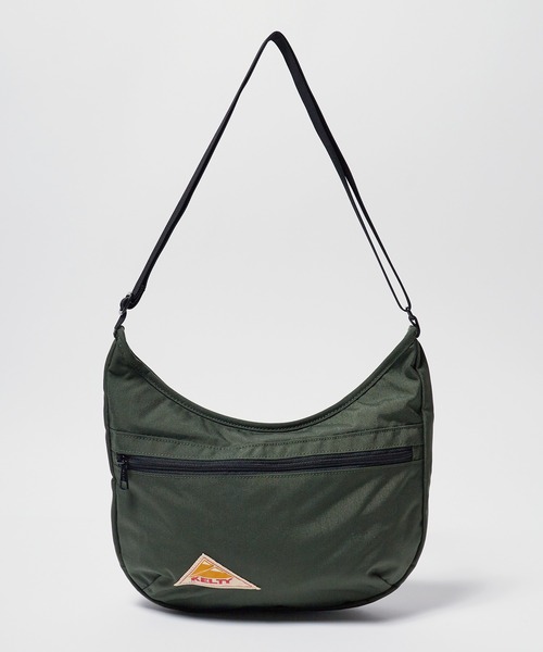KELTY(ケルティ)の「KELTY/ケルティ CURVE SHOULDER S コーデュラナイロンショルダーバッグ 2026年 夏 夏服(ショルダーバッグ・メンズ・オリーブ・ONE SIZE)」の1枚目の写真
