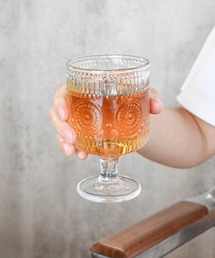 DULTON（ダルトン）の「SMALL STEM CUP MARGARET/グラス 花柄（グラス/マグカップ/タンブラー）」