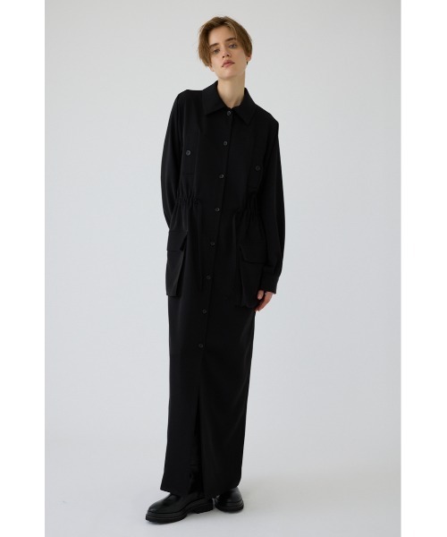 RIM.ARK（リムアーク）の「Classy work dress(クラッシー ワーク ドレス)（ドレス・レディース・ブラック・38/36）」の4枚目の写真