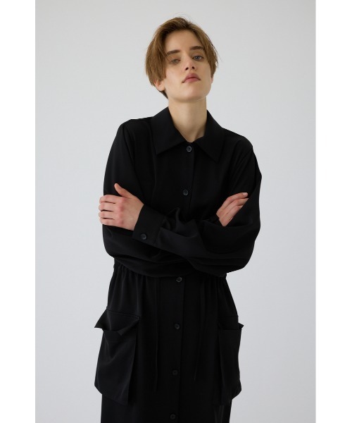 RIM.ARK（リムアーク）の「Classy work dress(クラッシー ワーク ドレス)（ドレス・レディース・ブラック・38/36）」の10枚目の写真