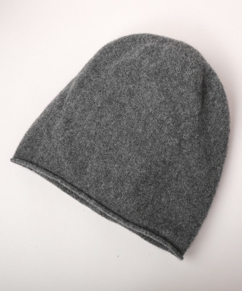 CA4LA（カシラ）の「CASHMERE MISSILE LONG5（ニットキャップ/ビーニー・メンズ・モカ/グレー/ブラック・ONESIZE）」の3枚目の写真