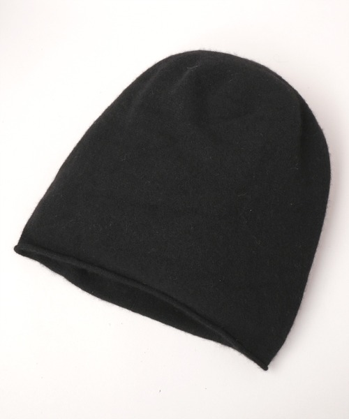 CA4LA（カシラ）の「CASHMERE MISSILE LONG5（ニットキャップ/ビーニー・メンズ・モカ/グレー/ブラック・ONESIZE）」の2枚目の写真