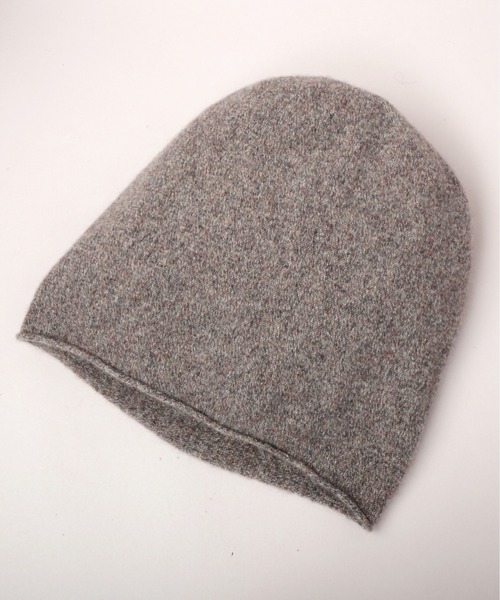 CA4LA（カシラ）の「CASHMERE MISSILE LONG5（ニットキャップ/ビーニー・メンズ・モカ/グレー/ブラック・ONESIZE）」の8枚目の写真