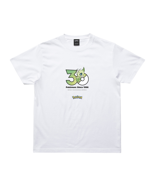 ZOZOSPOT(ゾゾスポット)の「Pokemon 30th Anniversary 1025 T-shirt 「セレビィ」(Tシャツ/カットソー・レディース・ホワイト・SMALL/MEDIUM/LARGE/X-LARGE/XX-LARGE/XXX-LARGE/100cm/110cm/120cm/130cm/140cm/150cm/160cm)」の1枚目の写真