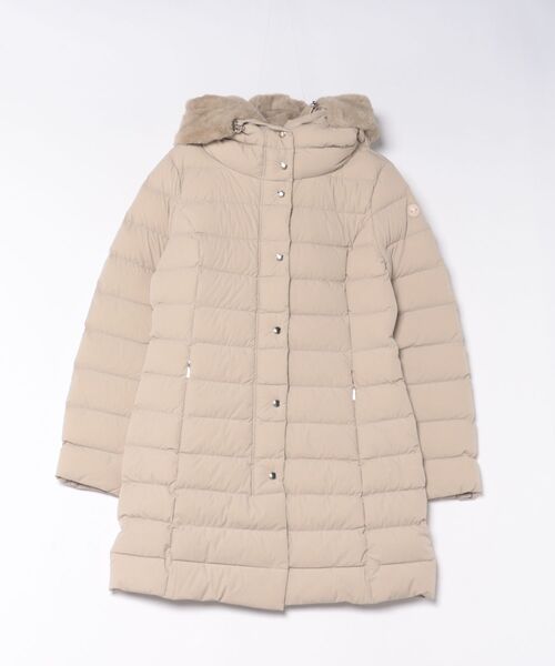 Liesse（リエス）の「【CAPE HORN/ケープホーン】ダウンジャケット（D2572 SANTACRUZ ECO FUR）（ダウンジャケット/コート・レディース・ベージュ/ブラック/アイボリー・44/42）」の3枚目の写真
