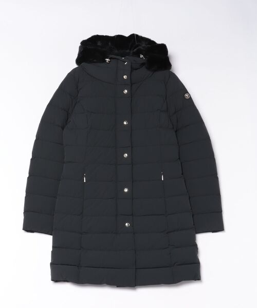 Liesse（リエス）の「【CAPE HORN/ケープホーン】ダウンジャケット（D2572 SANTACRUZ ECO FUR）（ダウンジャケット/コート・レディース・ベージュ/ブラック/アイボリー・44/42）」の2枚目の写真