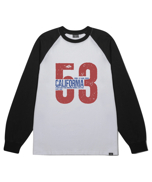PEID（ペイド）の「PD 53 カリフォルニア ラグラン長袖Tシャツ 4カラー（Tシャツ/カットソー・レディース・ブラック/ホワイト/チャコールグレー/アッシュグレー・LARGE/X-LARGE）」の12枚目の写真