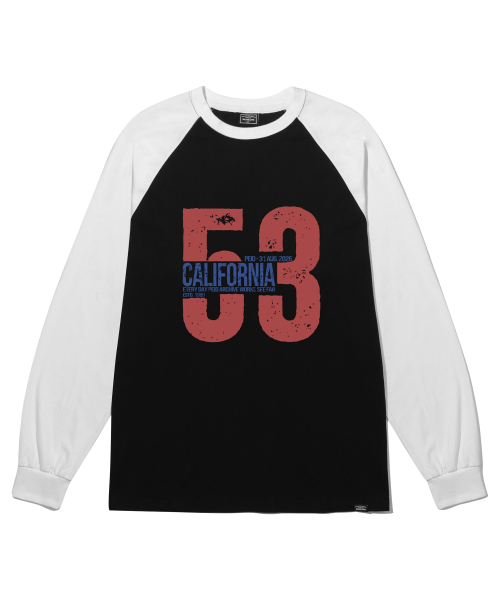 PEID（ペイド）の「PD 53 カリフォルニア ラグラン長袖Tシャツ 4カラー（Tシャツ/カットソー・レディース・ブラック/ホワイト/チャコールグレー/アッシュグレー・LARGE/X-LARGE）」の13枚目の写真