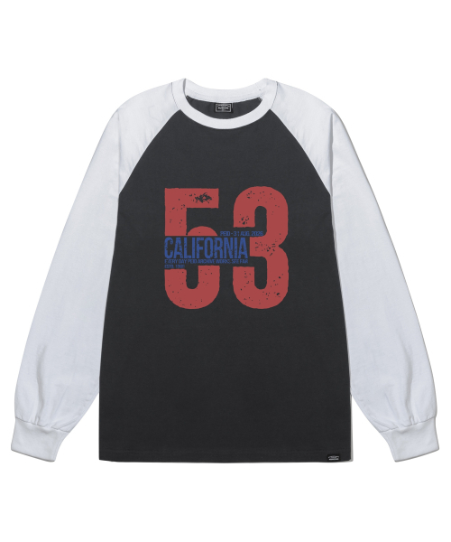 PEID（ペイド）の「PD 53 カリフォルニア ラグラン長袖Tシャツ 4カラー（Tシャツ/カットソー・レディース・ブラック/ホワイト/チャコールグレー/アッシュグレー・LARGE/X-LARGE）」の14枚目の写真