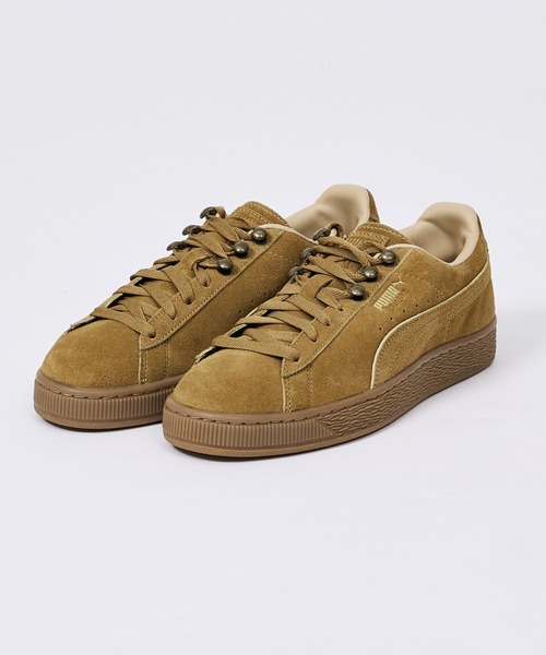 PUMA(プーマ)の「【PUMA × SCYE / プーマ × サイ】SUEDE SCYE /LTH Puma Black /SD Aged Copper / レザー/スウェード /サイ レザースニーカー(スニーカー・メンズ・キャメル/ブラック・27/28/26)」の5枚目の写真