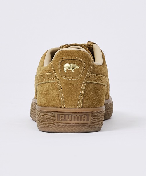 PUMA(プーマ)の「【PUMA × SCYE / プーマ × サイ】SUEDE SCYE /LTH Puma Black /SD Aged Copper / レザー/スウェード /サイ レザースニーカー(スニーカー・メンズ・キャメル/ブラック・27/28/26)」の9枚目の写真