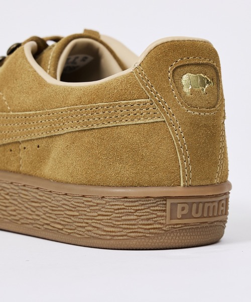 PUMA(プーマ)の「【PUMA × SCYE / プーマ × サイ】SUEDE SCYE /LTH Puma Black /SD Aged Copper / レザー/スウェード /サイ レザースニーカー(スニーカー・メンズ・キャメル/ブラック・27/28/26)」の10枚目の写真
