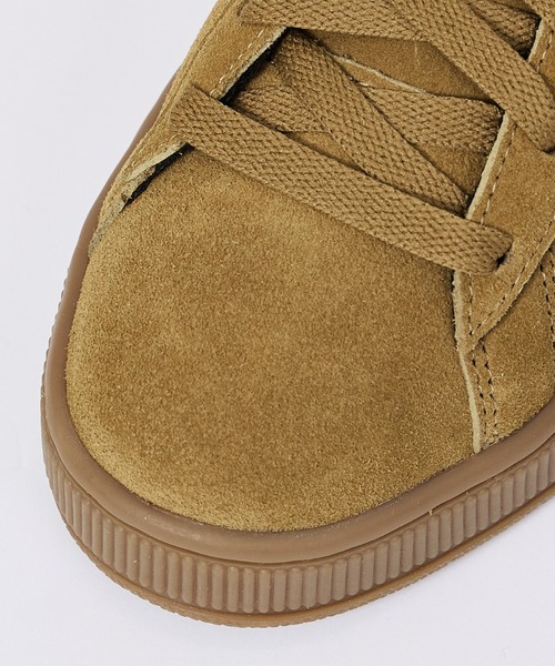 PUMA(プーマ)の「【PUMA × SCYE / プーマ × サイ】SUEDE SCYE /LTH Puma Black /SD Aged Copper / レザー/スウェード /サイ レザースニーカー(スニーカー・メンズ・キャメル/ブラック・27/28/26)」の12枚目の写真