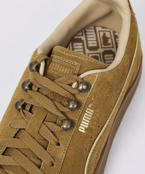 PUMA(プーマ)の「【PUMA × SCYE / プーマ × サイ】SUEDE SCYE /LTH Puma Black /SD Aged Copper / レザー/スウェード /サイ レザースニーカー(スニーカー・メンズ・キャメル/ブラック・27/28/26)」の14枚目の写真