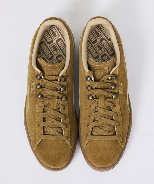 PUMA(プーマ)の「【PUMA × SCYE / プーマ × サイ】SUEDE SCYE /LTH Puma Black /SD Aged Copper / レザー/スウェード /サイ レザースニーカー(スニーカー・メンズ・キャメル/ブラック・27/28/26)」の15枚目の写真