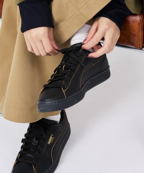 PUMA(プーマ)の「【PUMA × SCYE / プーマ × サイ】SUEDE SCYE /LTH Puma Black /SD Aged Copper / レザー/スウェード /サイ レザースニーカー(スニーカー・メンズ・キャメル/ブラック・27/28/26)」の22枚目の写真