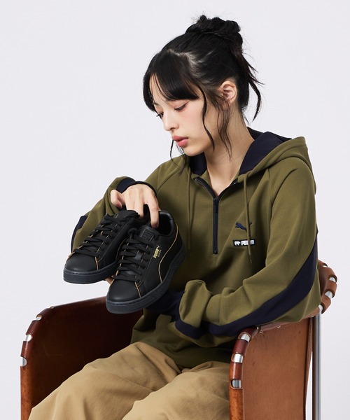 PUMA(プーマ)の「【PUMA × SCYE / プーマ × サイ】SUEDE SCYE /LTH Puma Black /SD Aged Copper / レザー/スウェード /サイ レザースニーカー(スニーカー・メンズ・キャメル/ブラック・27/28/26)」の20枚目の写真