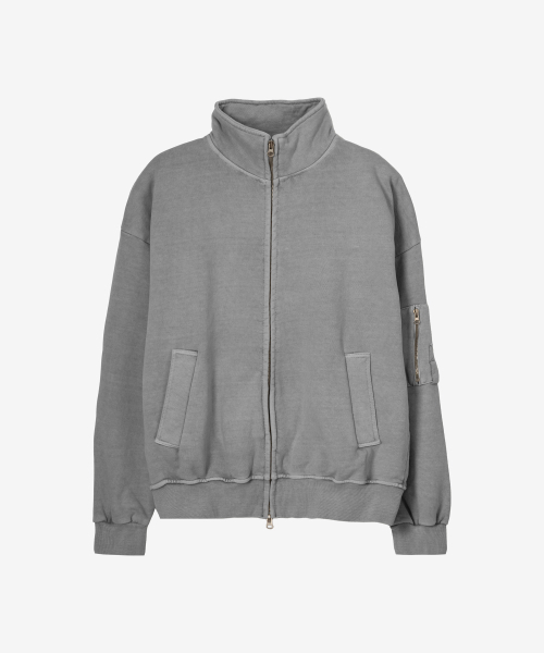 INEXCIS(イネクシス)の「PIGMENT ユーティリティジップアップ (Light Grey)(ナイロンジャケット・レディース・その他・FREE)」の1枚目の写真