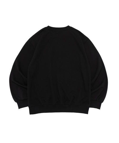 OTHERFITS（アザーフィッツ）の「[スプンコットン] UNREST BRUSH スウェット (ブラック)（スウェット・メンズ・その他・MEDIUM/LARGE/X-LARGE/SMALL）」の2枚目の写真