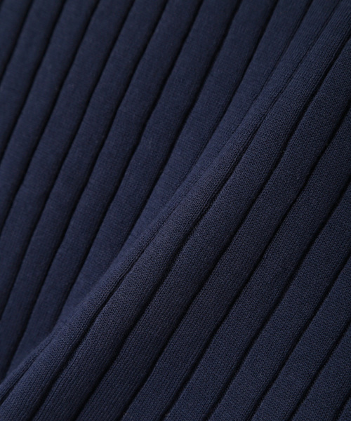 N.（N. Natural Beauty Basic）（エヌエヌナチュラルビューティーベーシック）の「綿モダールワイドリブセットアップスカート（スカート・レディース・ベージュ/ネイビー/グレー・MEDIUM）」の15枚目の写真