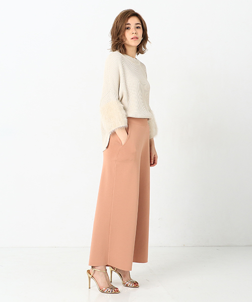 Marilyn Moon（マリリンムーン）の「MARILYN MOON ニット（ニット/セーター・レディース・アイボリー/ブラック/ブラウン/カーキ・FREE）」の13枚目の写真