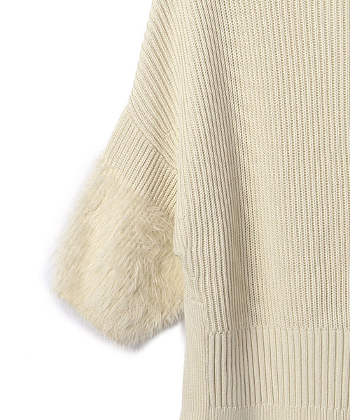 Marilyn Moon（マリリンムーン）の「MARILYN MOON ニット（ニット/セーター・レディース・アイボリー/ブラック/ブラウン/カーキ・FREE）」の10枚目の写真