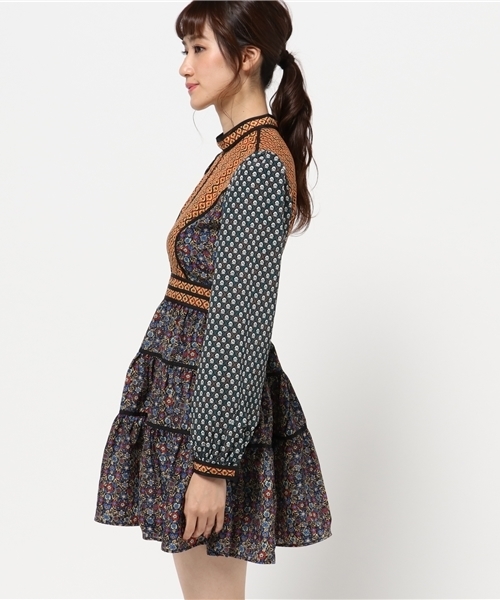 SLY（スライ）の「GRACY STAND OP（ワンピース・レディース・オレンジ系その他/オレンジ・1/2）」の12枚目の写真