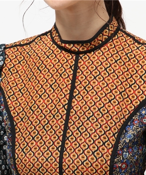 SLY（スライ）の「GRACY STAND OP（ワンピース・レディース・オレンジ系その他/オレンジ・1/2）」の6枚目の写真