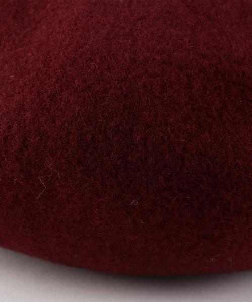 CPH（シーピーエイチ）の「C-PLUS HEADWEARS: ウールベレー帽（ハンチング/ベレー帽・メンズ・ネイビー/グリーン/ブラック/ワイン/グレー/ダークブルー/グレー系その他/ダークグレー/コバルトブルー・ONE SIZE）」の17枚目の写真
