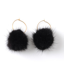 ゴールドフープ・ファーピアス