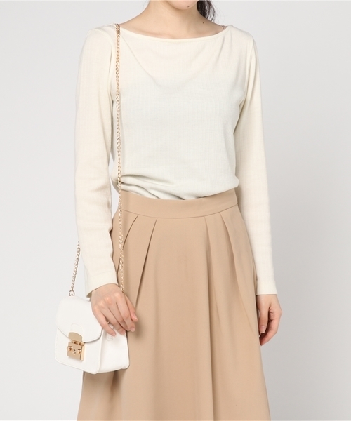 KOBE LETTUCE（コウベレタス）の「今季もやっぱりMiniバッグ♪大人Ladyなstyleに！2way☆チェーンミニショルダーバッグ/レディース/神戸レタス[B1030]（ショルダーバッグ・レディース・ベージュ/コーラル/サックスブルー/ブラック/グレー系その他/ピンク系その他/ピンク/レモンイエロー/オフホワイト/グリーン/チェリーピンク/レッド/パープル/ボルドー/レオパード/イエロー・FREE）」の18枚目の写真