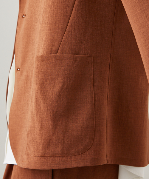 STUDIOUS(ステュディオス)の「【STUDIOUS】カラーCOOLライトジャケット(テーラードジャケット・メンズ・ネイビー/グレー/ブラウン・3/2/1)」の18枚目の写真