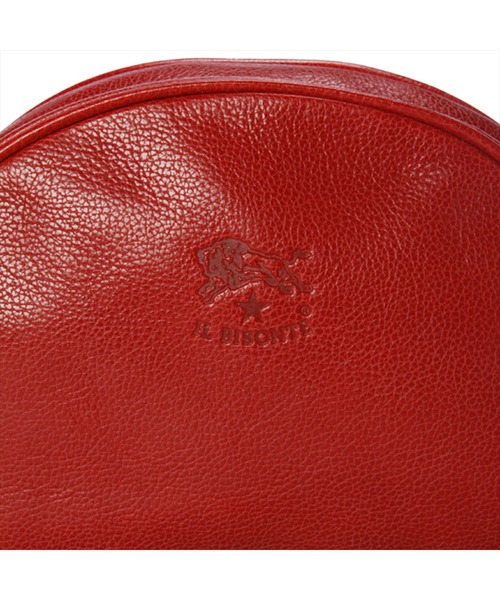 IL BISONTE(イルビゾンテ)の「IL BISONTE / ORIGINAL LEATHER / クロスボディバッグ(ショルダーバッグ・レディース・ブラック/ダークブラウン/ネイビー/グレー/オリーブ/レッド/ライトブラウン/ナチュラル/グリーン/オレンジ/レンガ・FREE)」の17枚目の写真