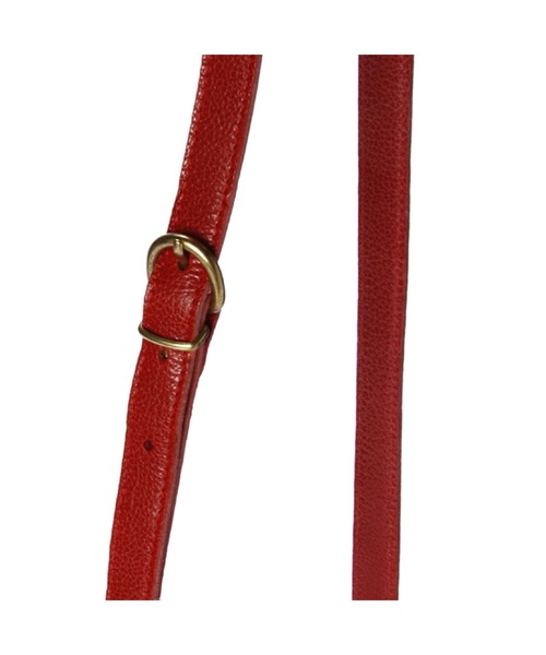 IL BISONTE(イルビゾンテ)の「IL BISONTE / ORIGINAL LEATHER / クロスボディバッグ(ショルダーバッグ・レディース・ブラック/ダークブラウン/ネイビー/グレー/オリーブ/レッド/ライトブラウン/ナチュラル/グリーン/オレンジ/レンガ・FREE)」の15枚目の写真