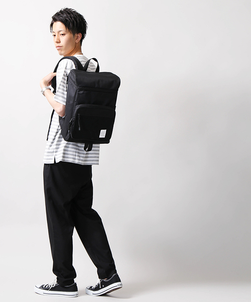 WEGO（ウィゴー）の「WEGO/メッシュコンビバケットデイパック（バックパック/リュック・メンズ・ブラック/その他1/その他2・FREE）」の16枚目の写真