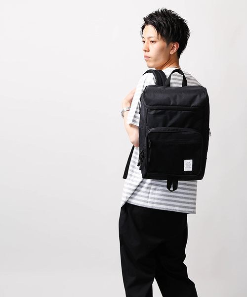 WEGO（ウィゴー）の「WEGO/メッシュコンビバケットデイパック（バックパック/リュック・メンズ・ブラック/その他1/その他2・FREE）」の10枚目の写真