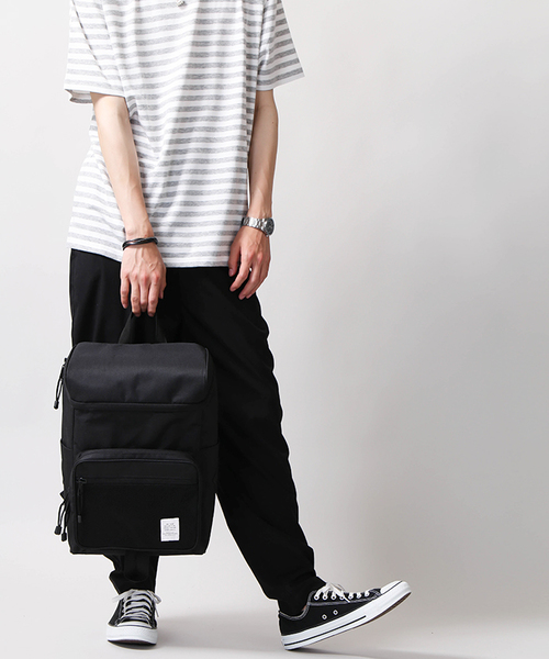 WEGO（ウィゴー）の「WEGO/メッシュコンビバケットデイパック（バックパック/リュック・メンズ・ブラック/その他1/その他2・FREE）」の6枚目の写真