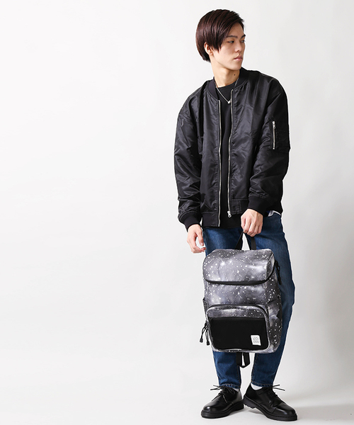 WEGO（ウィゴー）の「WEGO/メッシュコンビバケットデイパック（バックパック/リュック・メンズ・ブラック/その他1/その他2・FREE）」の22枚目の写真
