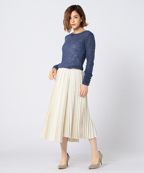 ESTNATION（エストネーション）の「ESTNATION アルパカシャギー クルー