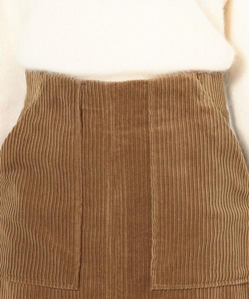 Jewel Changes（ジュエルチェンジズ）の「★JC コードストレッチ スリット タイトスカート（スカート・レディース・ダークブラウン/コバルトブルー・38/34/36）」の16枚目の写真