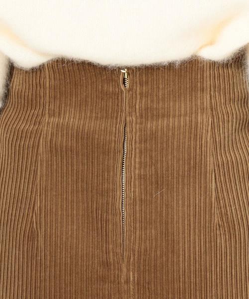 Jewel Changes（ジュエルチェンジズ）の「★JC コードストレッチ スリット タイトスカート（スカート・レディース・ダークブラウン/コバルトブルー・38/34/36）」の18枚目の写真