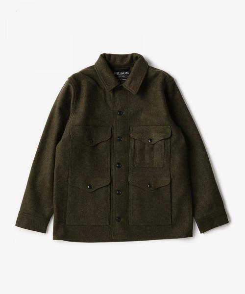 FILSON（フィルソン）の「＜FILSON（フィルソン）＞ MACKINAW CRUISER（カバーオール・メンズ・ダークグレー/オリーブ・MEDIUM/SMALL）」の2枚目の写真