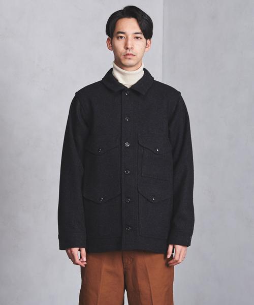 FILSON（フィルソン）の「＜FILSON（フィルソン）＞ MACKINAW CRUISER（カバーオール・メンズ・ダークグレー/オリーブ・MEDIUM/SMALL）」の4枚目の写真