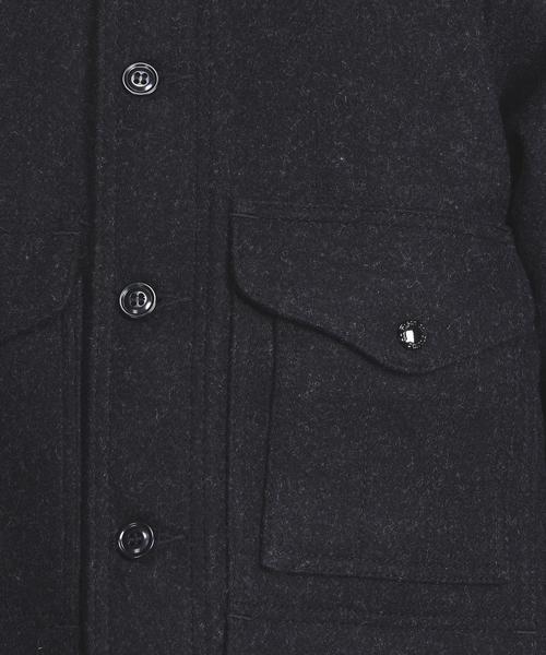 FILSON（フィルソン）の「＜FILSON（フィルソン）＞ MACKINAW CRUISER（カバーオール・メンズ・ダークグレー/オリーブ・MEDIUM/SMALL）」の16枚目の写真