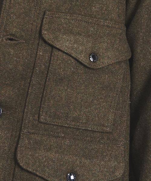 FILSON（フィルソン）の「＜FILSON（フィルソン）＞ MACKINAW CRUISER（カバーオール・メンズ・ダークグレー/オリーブ・MEDIUM/SMALL）」の12枚目の写真