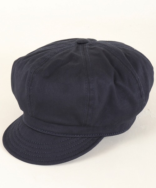 FUNALIVE(ファンアライブ)の「SI Original ツイルキャスケット(キャスケット・メンズ・ネイビー/ホワイト/ベージュ/オリーブドラブ/ブラック・FREE)」の1枚目の写真