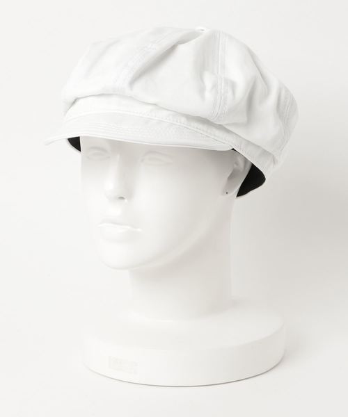 FUNALIVE(ファンアライブ)の「SI Original ツイルキャスケット(キャスケット・メンズ・ネイビー/ホワイト/ベージュ/オリーブドラブ/ブラック・FREE)」の6枚目の写真